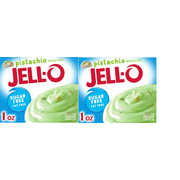 Jell-O Pistachio Sugar Free & Fat Free Instant Pudding & Pie Filling Mix, Two - 1 oz Boxes