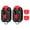 2 pack, variant on Quick Release Tape Measure Clip For Belt With Secure And Sturdy Build