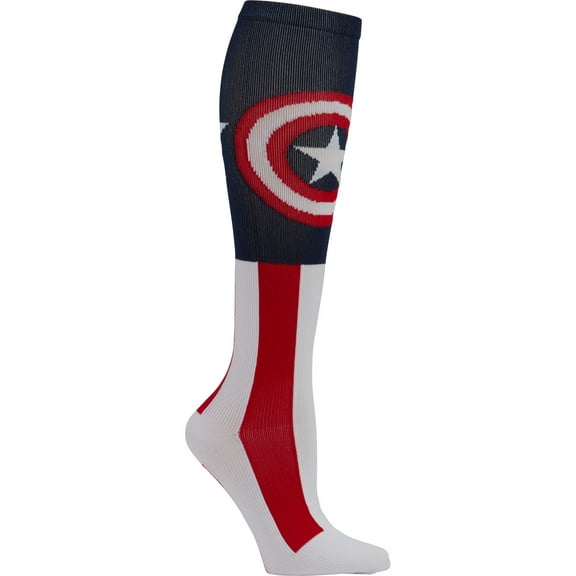 Cherokee Mprintsupport Men 12 mmHg Support Socks, One Size, The Super Soldier