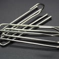 thumbnail image 1 of Hytrove Accessoires de Rideaux 40 Pcs Crochets à 4 Dents en Acier Inoxydable pour Suspendre des Rideaux 1.5x0.9x0.9in, 1 of 7
