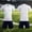 White, variant on Babcutegg Boys' Short Sleeve Athletic Top and Elastic Waist Shorts Set – Soccer Training Sportswear for Active Play and Everyday Comfort Green Size S