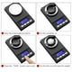thumbnail image 4 of Báscula digital prémium, báscula de laboratorio multifuncional para joyería de 50 g/0,001 g, portátil con tara y apagado automático, pantalla LCD retroiluminada, pesas de calibración, cubierta, 4 of 8