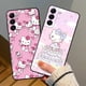 thumbnail image 4 of Bonita Funda de teléfono rosa de Hello Kitty para Samsung Galaxy, A53, A54, A51, A52, A73, A72, A71, A12, A13, A14, A70, A50, A21, A33, A42, 4 of 5