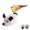 gray remote control, variant on Interactive Motion Activated Kitten Toy With Long Tail Sound Effects Plush Promotes Physical Activity
