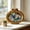 F, variant on Gold Carved Photo Frame Desk Decor with Stand for Tabletop Wall Display