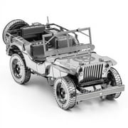 Fascinations Metal Earth - ICONX 3D Metal Model Kit - Willys MB WWII Jeep