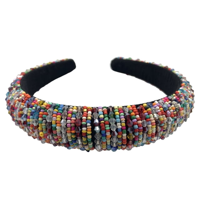 Sonducket Diademas con cuentas de cristal y diamantes de imitación para la cabeza Accesorio para el cabello Vistoso Sonducket AP010970-14B
