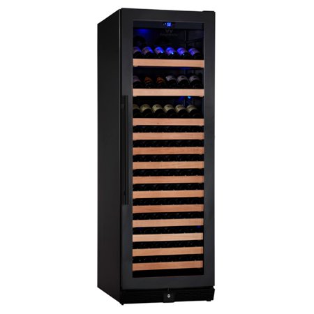 Kingsbottle 131-Bottle 1Temp Wine Fridge, Black