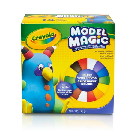 Crayola Model Magic, Deluxe Craft Pack, Clay Alternative, Gift for Kids