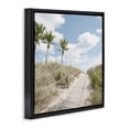 thumbnail image 4 of Stupell Industries Stroll In Dunes Landscape Landscape Painting Black Floater Framed Canvas Art Print Wall Art, 25 x 25, 4 of 10