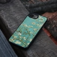 thumbnail image 4 of WIRESTER Shockproof Soft Rubber Cover Case for Apple iPhone 16e 6.1" 2025, Almond Blossom Van Gogh, 4 of 5
