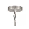 thumbnail image 2 of Winthrop 3-Light Modern Brushed Nickel Chandelier Light Fixture with Hanging Crystal Shade, 2 of 5