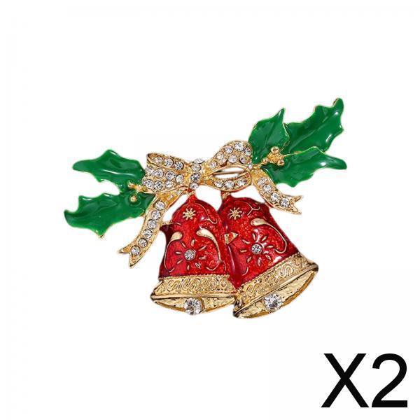 Conjunto de Broches Brillantes Salvador 2 piezas
