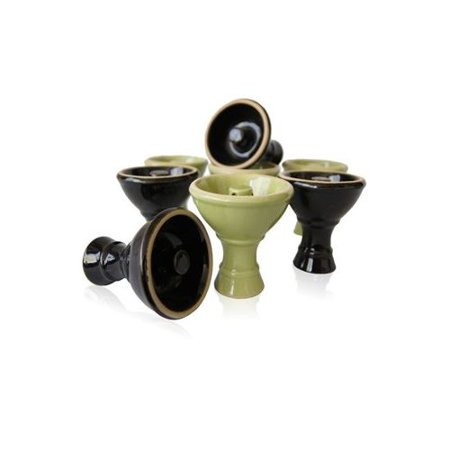 VAPOR HOOKAHS EGYPTIAN STYLE CERAMIC VORTEX BOWL: SUPPLIES FOR HOOKAHS – These Hookah bowls are accessory pieces for shisha pipes. These accessories parts hold 25g of flavored tobacco. (White