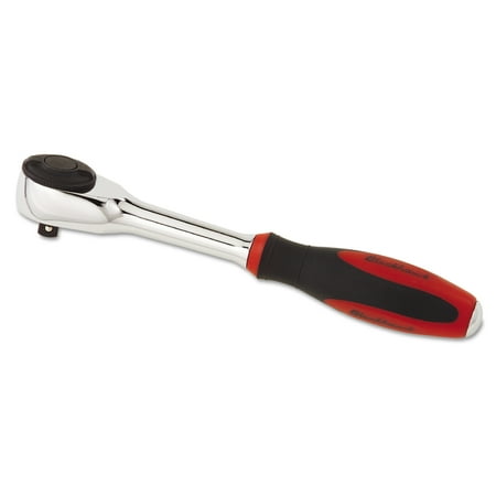 Blackhawk Rotator Ratchet, 3/8in Drive, 8 51/64in Tool Length, Rubber Grip