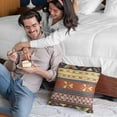 thumbnail image 3 of Plutus Brands Plutus Multi-Color Unique Lanes Border Luxury Throw Pillow, 20L x 30W, 3 of 3