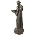 thumbnail image 4 of Northlight St. Francis of Assisi Bird Feeder Outdoor Garden Statue - 23.5" - Bronze, 4 of 5