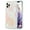Pink-white, variant on Case for Samsung Note 20 Shiny Geometric Marble Design Clear Bumper Glossy Case with Camera Screen Protection Anti-Fingerprint Skid Resistant