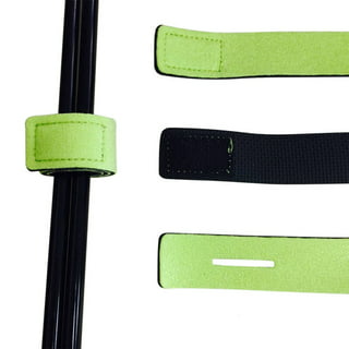 2pcs Waterproof Elastic Fishing Rod Ties, Non-slip Nylon Rod Belts