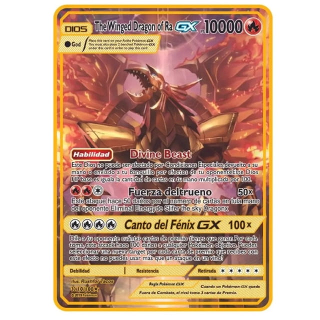 Cartas de Pokémon 10000, Arceus, Pikachu, Charizard, Vmax, Gx, monstruo de bolsillo dorado, letras de Metal de hierro en inglés, colección de tarjetas de regalo para niños