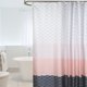 thumbnail image 4 of Cortina de ducha impermeable para baño, de tela de poliéster con separación para zonas secas y húmedas – Elegante cortina de ducha para bañera o cabina de ducha, inodora y fácil de limpiar., 4 of 6