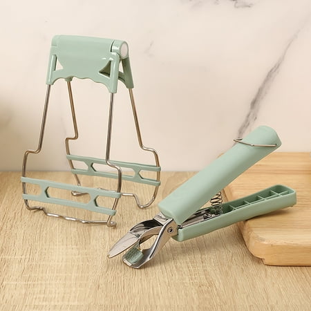 

Clearance Kitchen High Temperature Cutlery Clamp Kit Cutlery Clamps Bowl Clamps Non-Slip Cooking Clamps For Moving Hot Cutlery