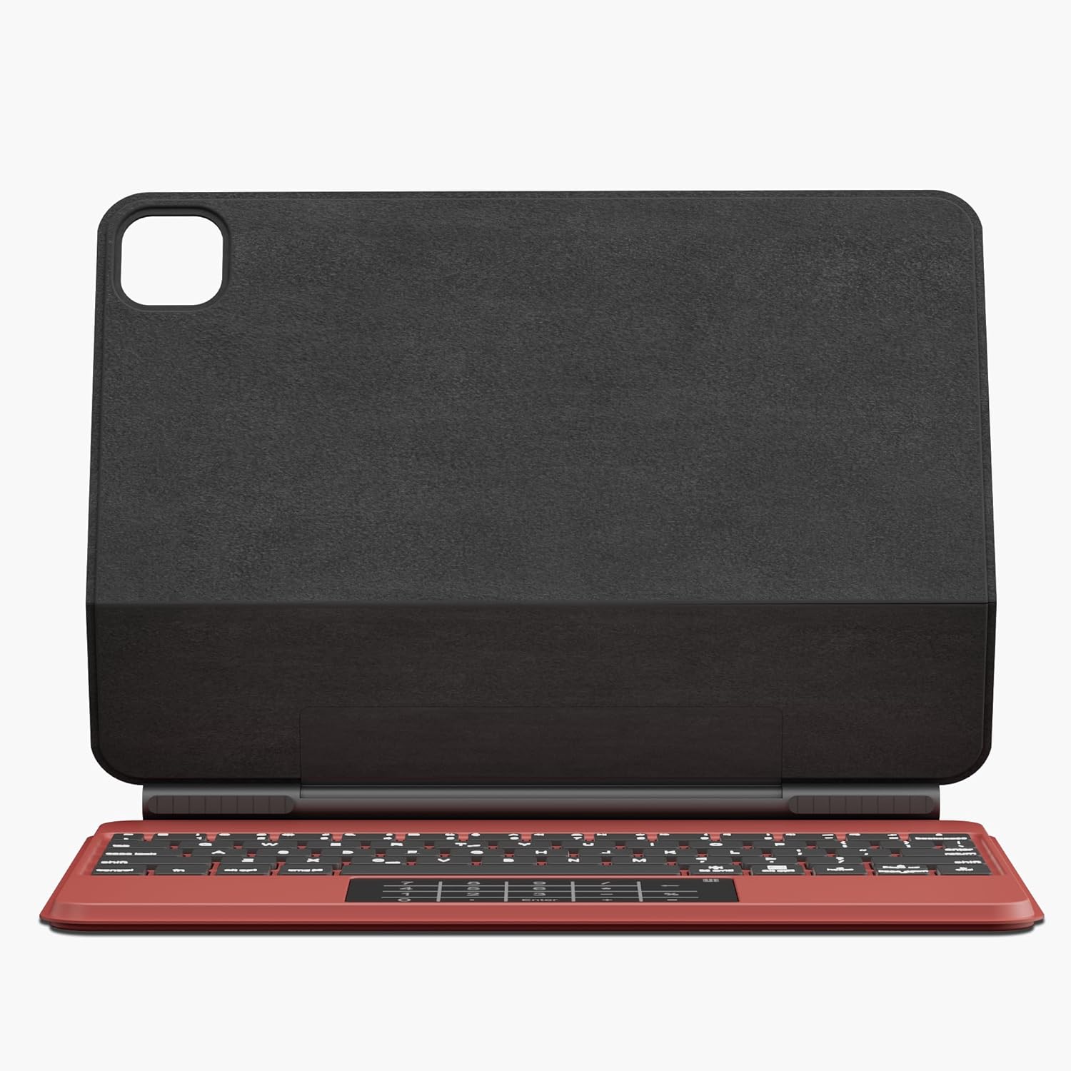 edaiser Wireless Magic Keyboard Case + Magnetic Cover Compatible with Apple iPad Air 11 inch (M3/M2) 2025, iPad Air (5th/4th), iPad Pro 11-inch (4th-1st) Gen, Red