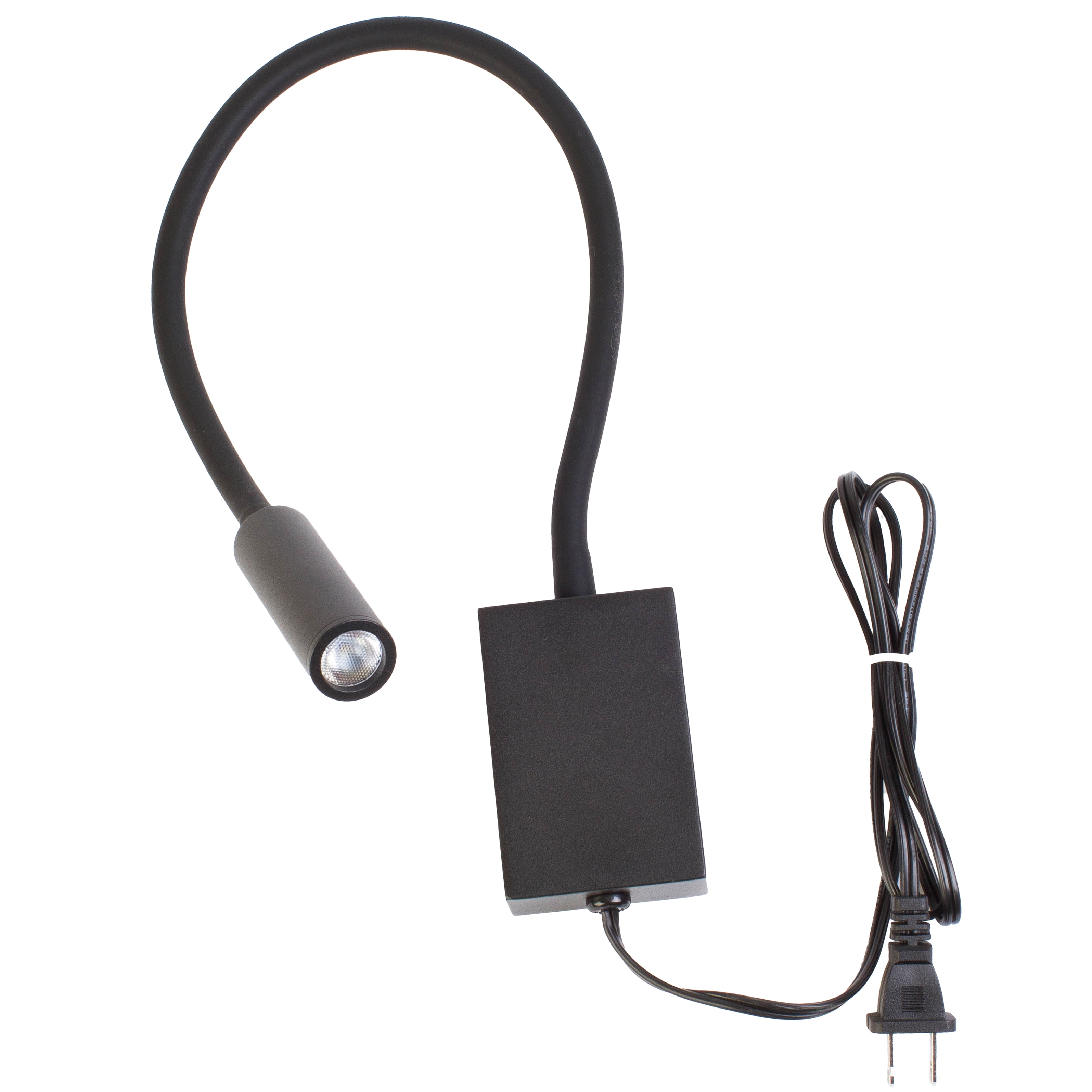 LEDupdates Gooseneck Bed side Reading LED Light Wall Mount Flexible