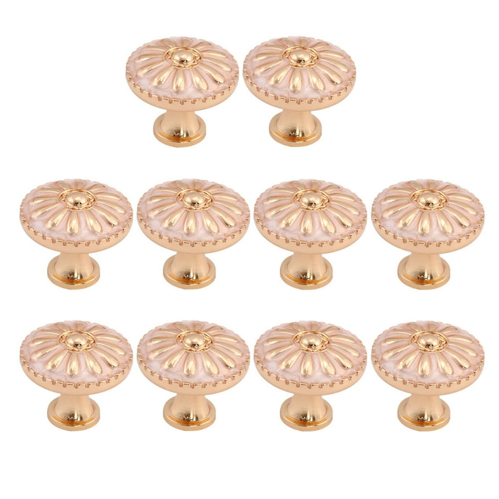 Zinc Alloy Knobs 31mm Metal Round Wardrobe Dresser Knobs Pull Handle