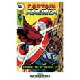 thumbnail image 2 of Boy's Captain America: Brave New World Shield Comic Book Cover  Graphic T-Shirt, 2 of 4