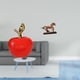 thumbnail image 2 of Escultura de caballo de cerámica, adorno artístico para decoración del hogar, sala de estudio, cafetería, escritorio, estantería, sala de estar, arte, 2 of 8