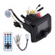 thumbnail image 1 of Radio Estéreo Marina MP5, Receptor FM/AM, Reproductor Estéreo Marina Impermeable, Conexión 5.0BT para , , ATV, Carro, 1 of 1