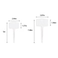thumbnail image 3 of Nsxcdh T Type Plant Labels 12 Pack 15x2.83in Large Reusable Plastic Write Clean Easy Insert,Durable UV Stable,Garden Markers,Outdoor Garden, 3 of 7