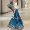 thumbnail image 3 of Nouvelle Jupe Rétro Hanfu Chinoise pour Enfants Ensemble Jupe Visage de Cheval FJH, 3 of 5