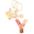thumbnail image 1 of Letter Keychain,26 Letters A-Z Decorative Letter Keychain,Name Keychain for Women Girls Men Teenager Gift, 1 of 2