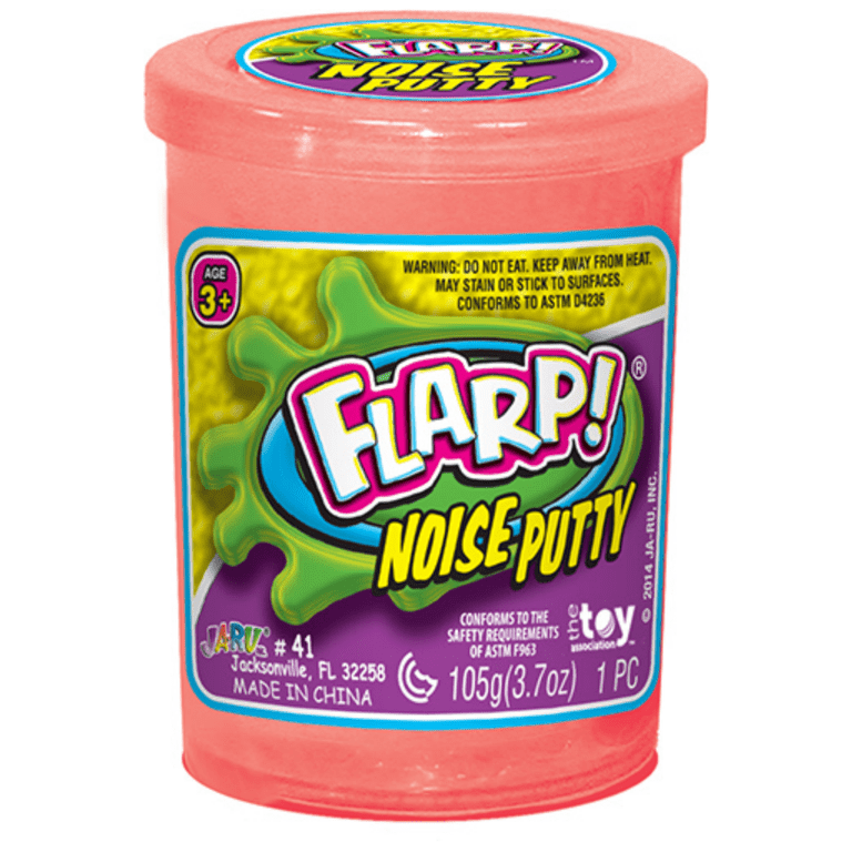 Ja-Ru Flarp Noise Putty 4-Pack Sensory Toy photo 3
