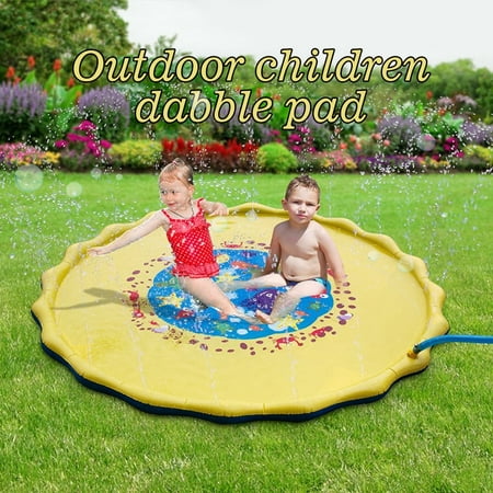 Kids Water Sprinkle and Splash Pad Play Mat Diameter Sprinkle & Splash Play (Best Tide Pools In Southern Ca)
