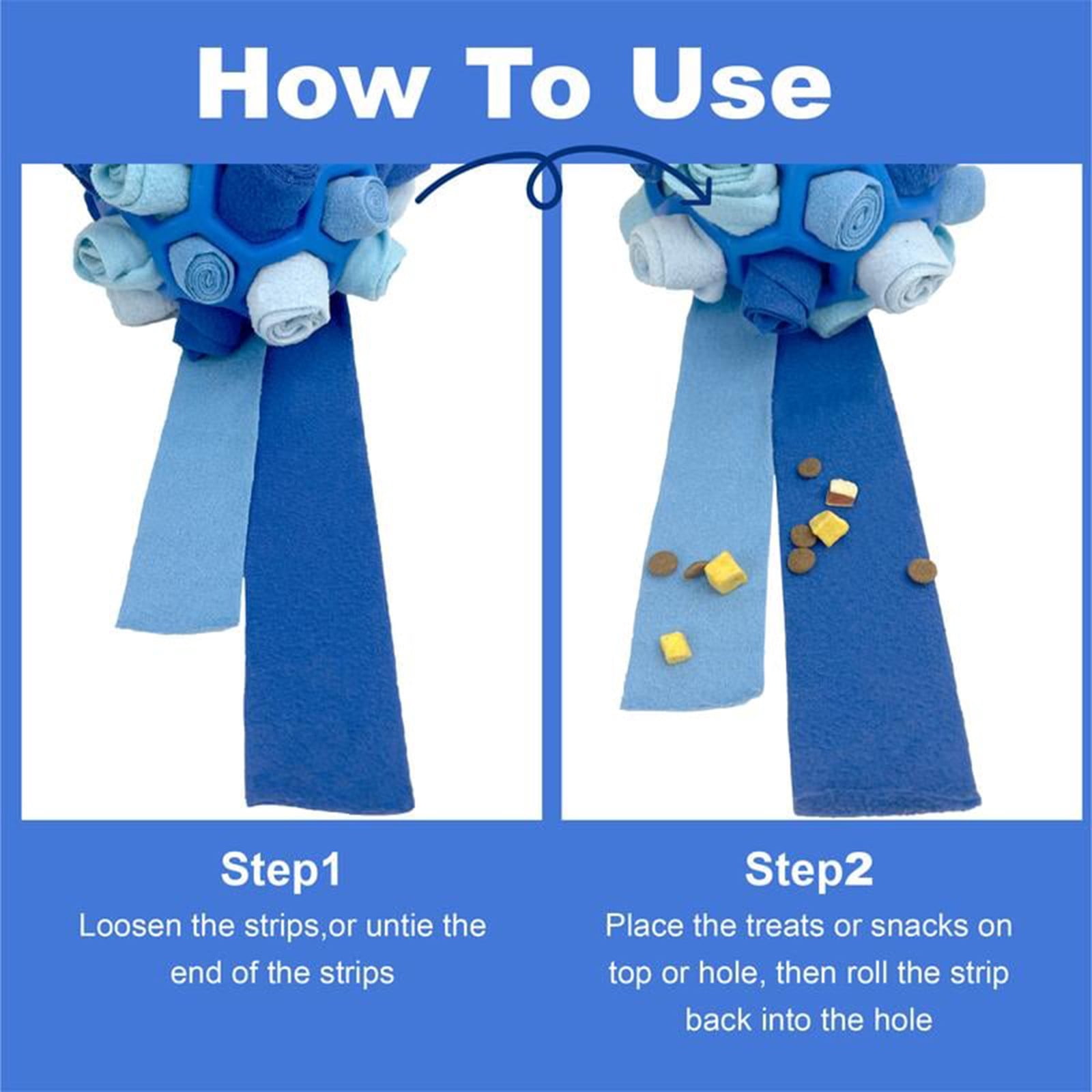 Dog Snuffle Ball Toy Puzzle Game For Dogs Mental Stimulation Treat Dispensing Ball For Dogs Slow Feeder Dog Enrichment Toy For Small Large Dogs 1 Piece Dog Toy