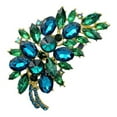 thumbnail image 6 of Cheers.US Vintage Feather Fashion Flower Brooch Pin Broach Badge Banquet Jewelry Gift, 6 of 6