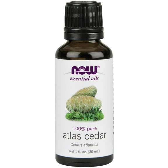NOW Essential Oils - Atlas Cedar Oil - 1 fl. oz (30 ml) by NOW