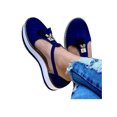thumbnail image 1 of Sandales d'Été à Franges pour Femmes Chaussures Plates Décontractées Confortables pour Extérieur, 1 of 1