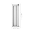 thumbnail image 2 of unbranded Tirador Recesado Para Puertas Y Cajones De Aleación De Aluminio Duradero Color Plata, 2 of 8
