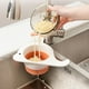 thumbnail image 5 of Escurridor de platos grande para cocina con soporte para utensilios y organizador de escurridor para platos, tazas, cuencos y esponjas, 5 of 7