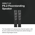 thumbnail image 2 of Altavoz de suelo ELAC Debut 2.0 F5.2 Tweeter de 1» negro, 2 of 6