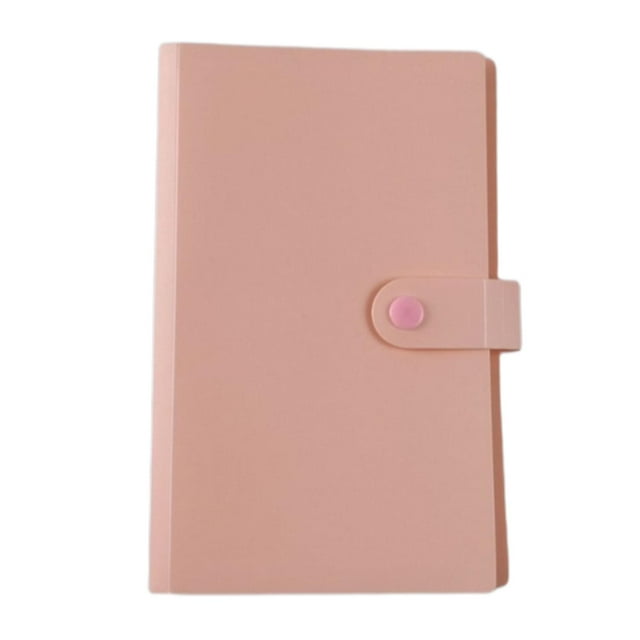 simhoa 100 Pcs Porte-Billets pour Collectionneurs Rangement Album Porte-Billets Collection Livre Timbre Rose1