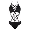 thumbnail image 5 of Seyurigaoka Women´s Sexy Underwear Black Backless Suit  Jumpsuit Underwear Pajamas, 5 of 6