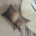 thumbnail image 4 of Throw Pillow Covers Modern Home Art Decor, 12 x 20 Inches Set of 2 Abstract Oil Painting Pillowcases for Bedroom, Living Room, Cushion Couch Sofa, Brown Grey Beige, 4 of 6