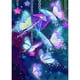 thumbnail image 1 of 5D bricolaje diamante pintura estrella mariposas completo cuadrado taladro imagen arte manualidades Hugtrwg Para estrenar, 1 of 9