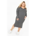 thumbnail image 2 of Avenue Women's Plus Size Rae Sweater Dress, 2 of 2
