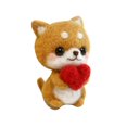 thumbnail image 1 of Toy  Cute Pattern Handmade DIY Poke Wool Felts Material Production Package, 1 of 2